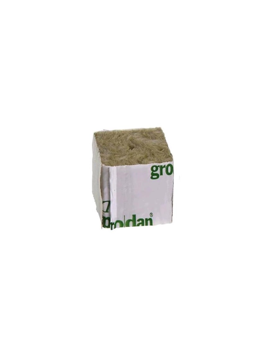 Cubetto Lana di Roccia 4x4x4 per Germinazione - Grodan