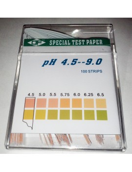 pH Test in Color Strips
