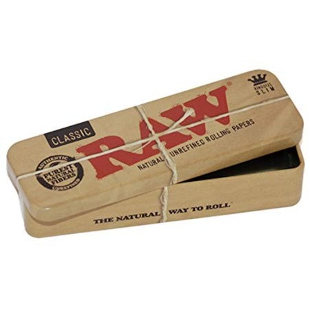 Roll Caddy Metal Box - Raw