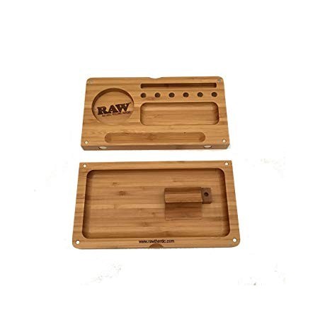 Rolling Tray Bamboo - Raw