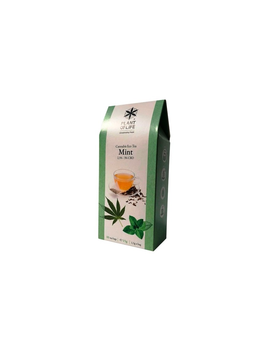 CBD Tea for Infusion (Mint) - Plant Of Life