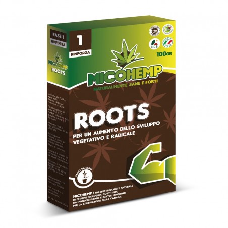 Biostimulant with Micorrize for Vegetative Phase, Roots Phase 1 Strength - Micohemp