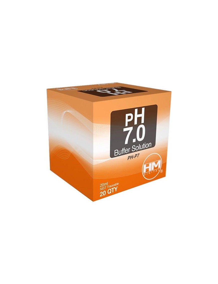 Kit Calibration Solution PH7 Buste 20ml - HM Digital