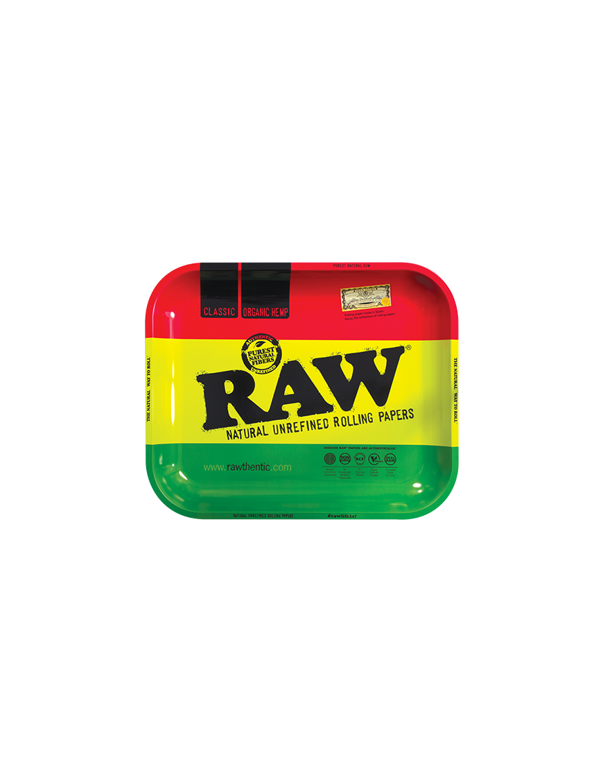Rolling Tray Rasta - Raw