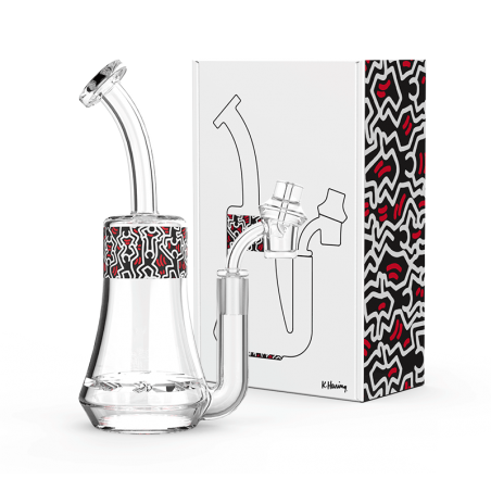 Rig Glass Pipe - Keith Haring