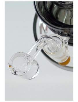 Glass Oil Bong Drum Perco con Banger - Blaze Glass