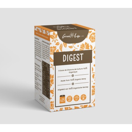 Infuso di Canapa Digest - 25 Bustine - Green Life Labs